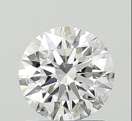 Diamant rotund cultivat în laborator 3.01ct F VVS2 ID EX EX (CVD)