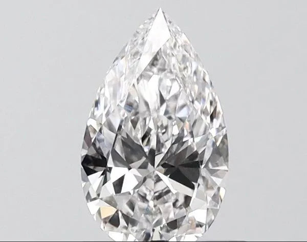 Pear Labgrown Diamond 0.4ct E VVS2 VG VG None (CVD0