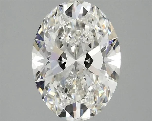 Oval Lab Grown Diamond 0.81ct D VVS2 EX EX (CVD)
