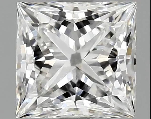 Princess Lab Grown Diamond 2ct F VVS2 EX EX (CVD)
