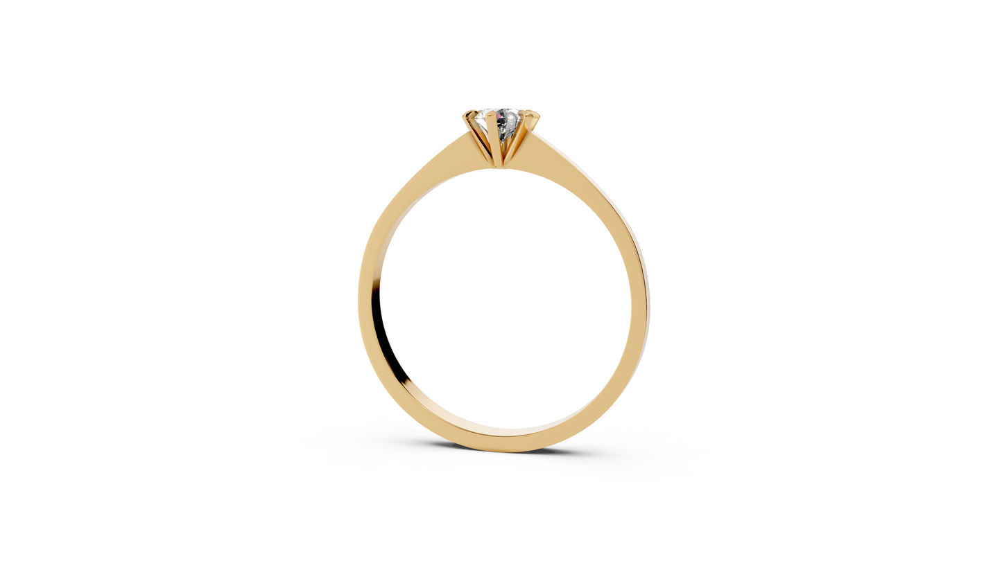 0.17 ct Diamond Solitaire Ring