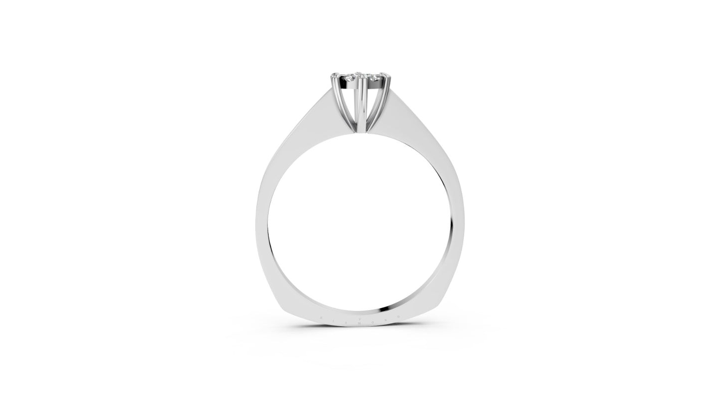 Inel cu diamante de 0,073 ct