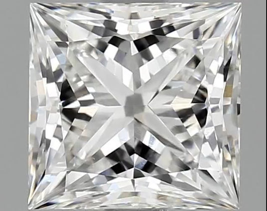 Princess Lab Grown Diamond 1.35ct E VVS2 EX VG (CVD)