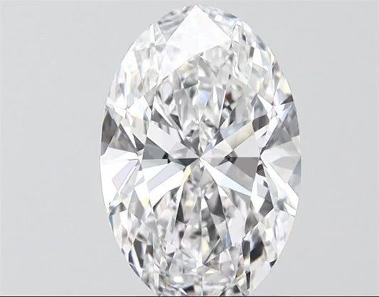 Oval Lab Grown Diamond 1.23ct D VVS2 EX EX (HPHT)