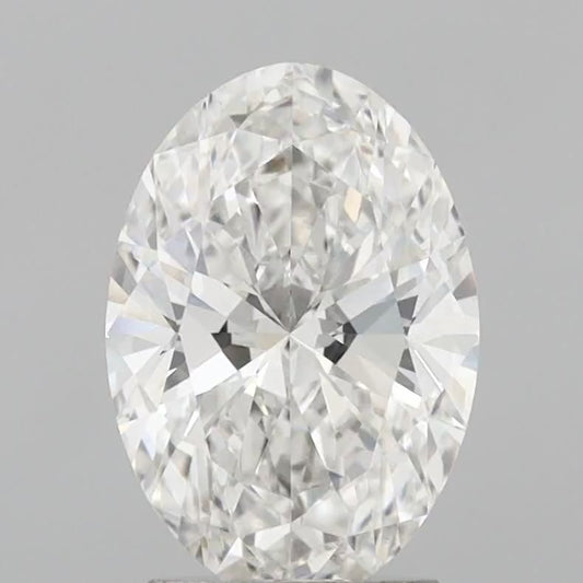 Oval Lab Grown Diamond 2.51ct F VVS2 EX EX (CVD)