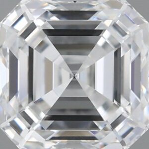 ASSCHER 1.03ct D VVS2