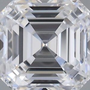 ASSCHER 1.03ct D VVS2