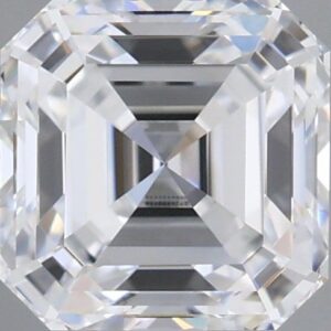 ASSCHER 1.03ct D VVS2