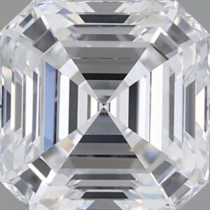 ASSCHER 1.03ct D VVS2