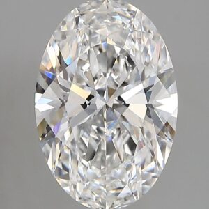 OVAL 3.04ct E VVS2