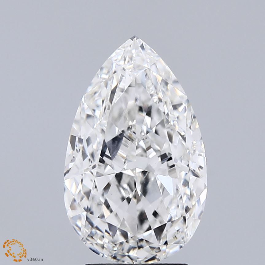 PEAR 3.51ct G VVS2