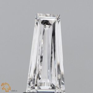 TAPERED BAGUETTE 0.92ct F VS1