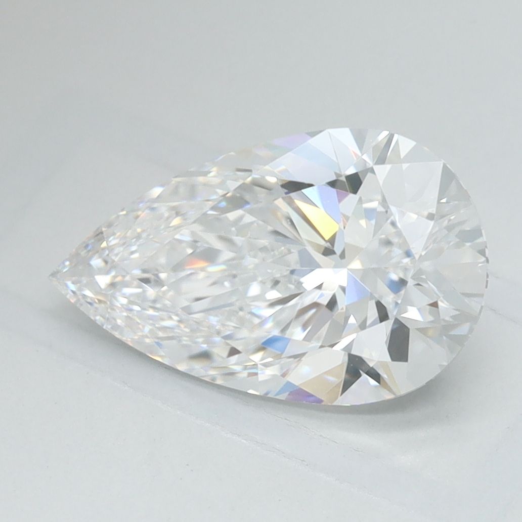 PEAR 1.64ct D IF