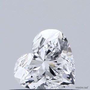 HEART 0.46ct D VVS1