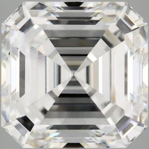 ASSCHER 8ct F VVS2