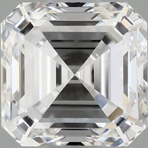 ASSCHER 1.1ct D VVS2