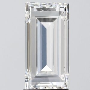 BAGUETTE 2.62ct F VVS1