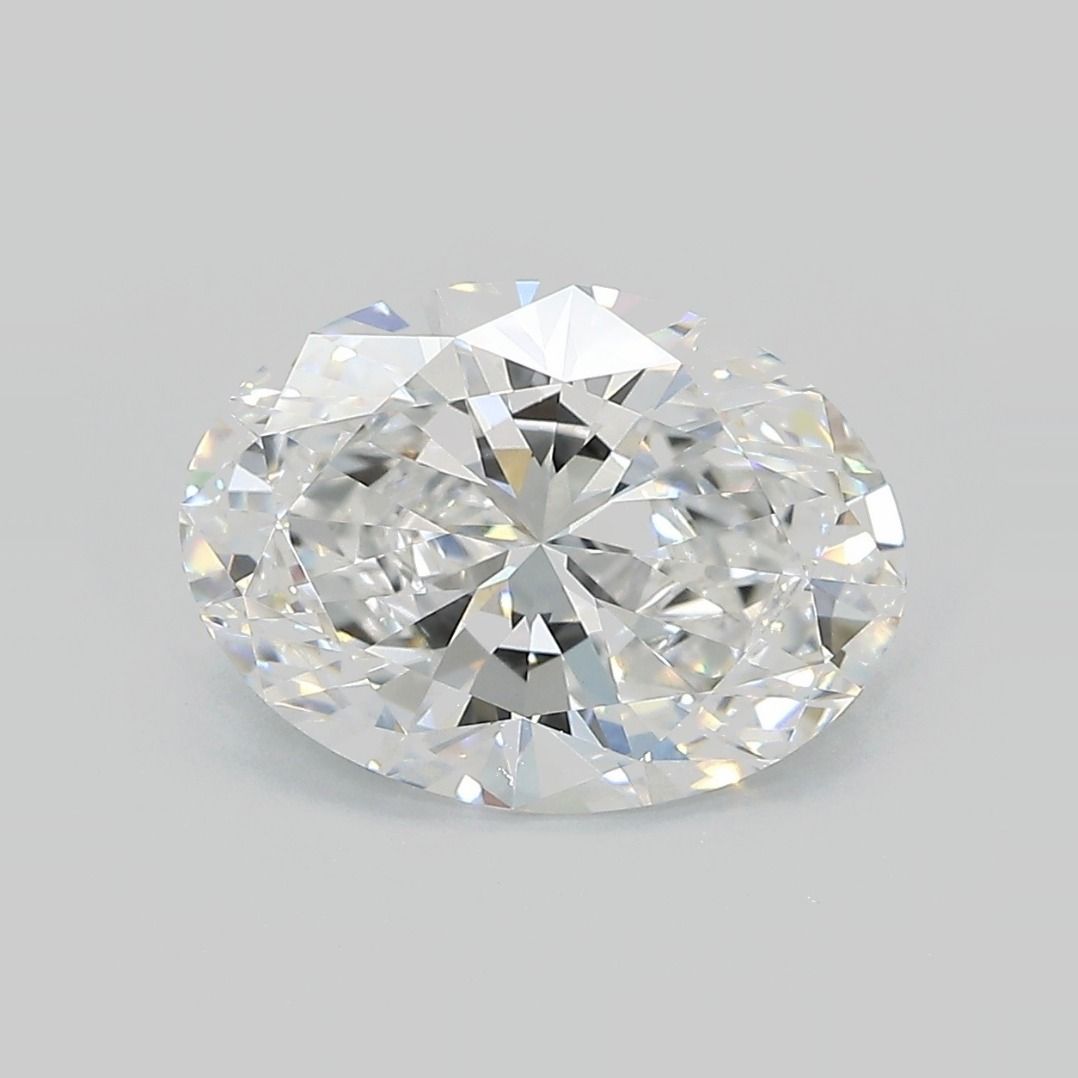 OVAL 3.39ct E VVS2