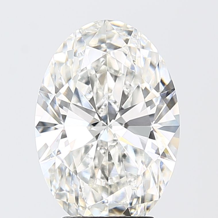 OVAL 4.01ct E VVS2