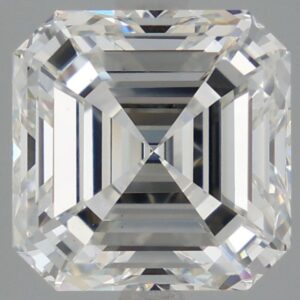 ASSCHER 5ct F VS1