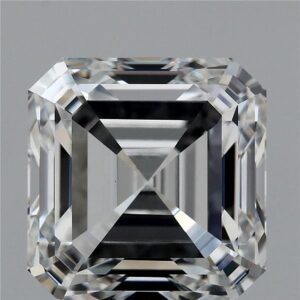 ASSCHER 5.57ct F VVS2