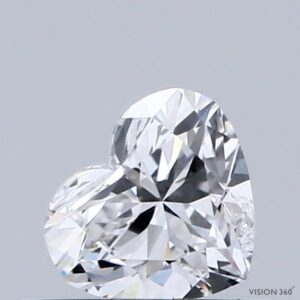 HEART 0.42ct D VVS2