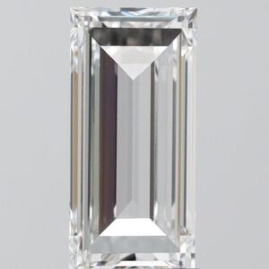 BAGUETTE 2.15ct E IF