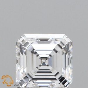 ASSCHER 1.11ct D VVS1