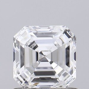 ASSCHER 0.89ct D VVS2