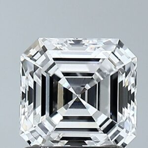 ASSCHER 1.11ct D VVS2