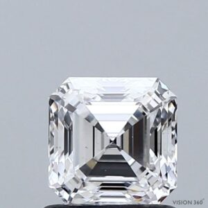 ASSCHER 1.01ct E VS1