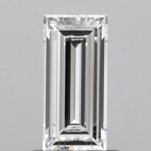 BAGUETTE 0.9ct E VVS2