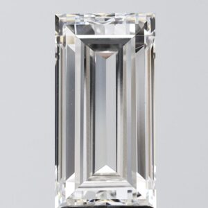 BAGUETTE 3.2ct F VVS2
