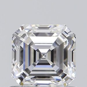 ASSCHER 0.73ct D IF