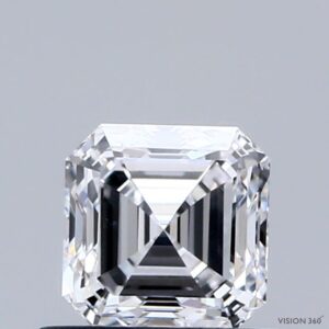 ASSCHER 0.6ct D VVS2