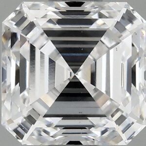 ASSCHER 1.1ct D VS2